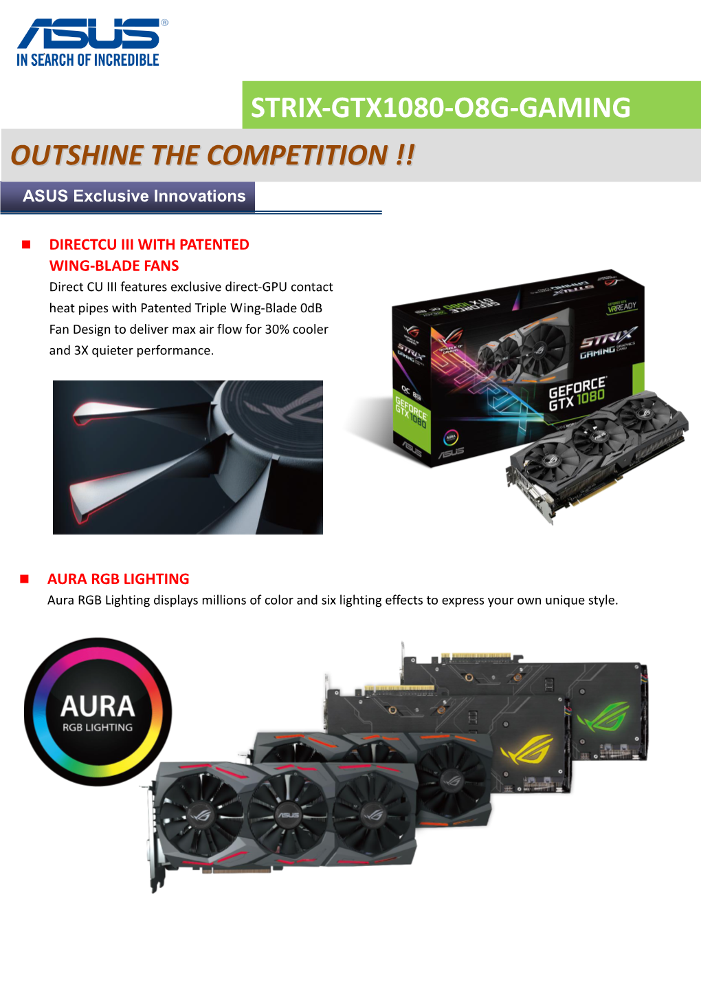 Strix-Gtx1080-O8g-Gaming Outshine the Competition !!