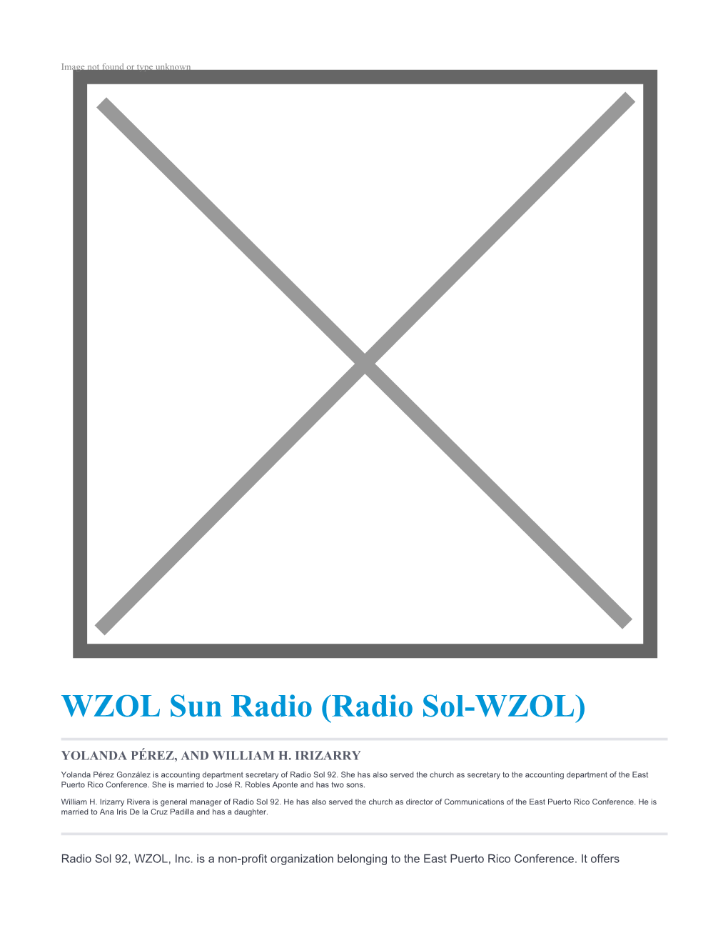 Radio Sol-WZOL)
