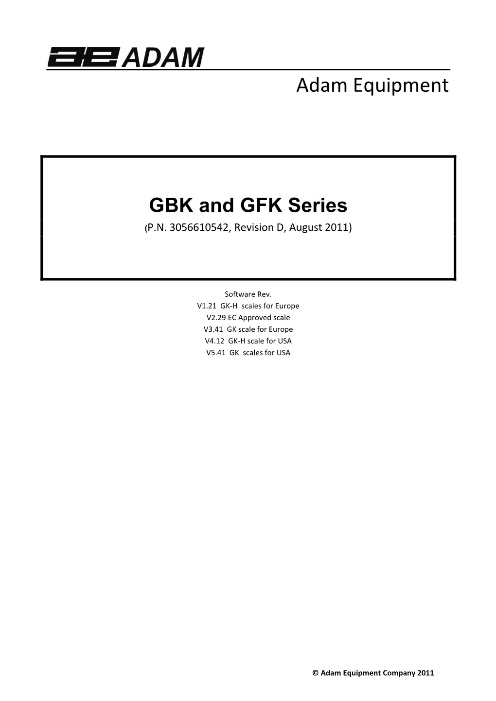 GBK GFK Revd User