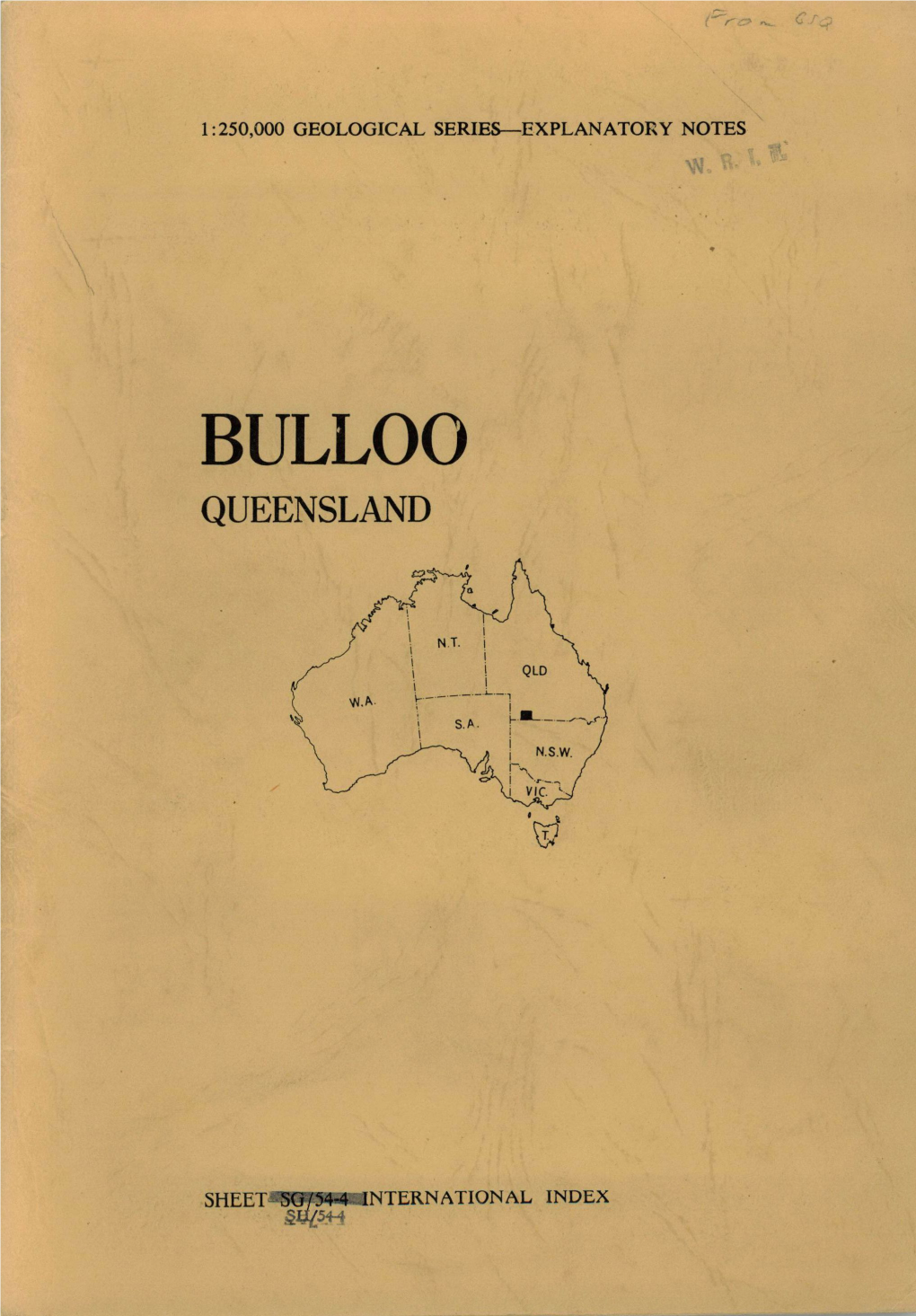 Bulloo Queensland Commonwealth of Australia