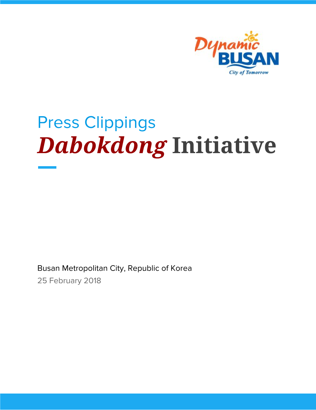 Dabokdong​ Initiative