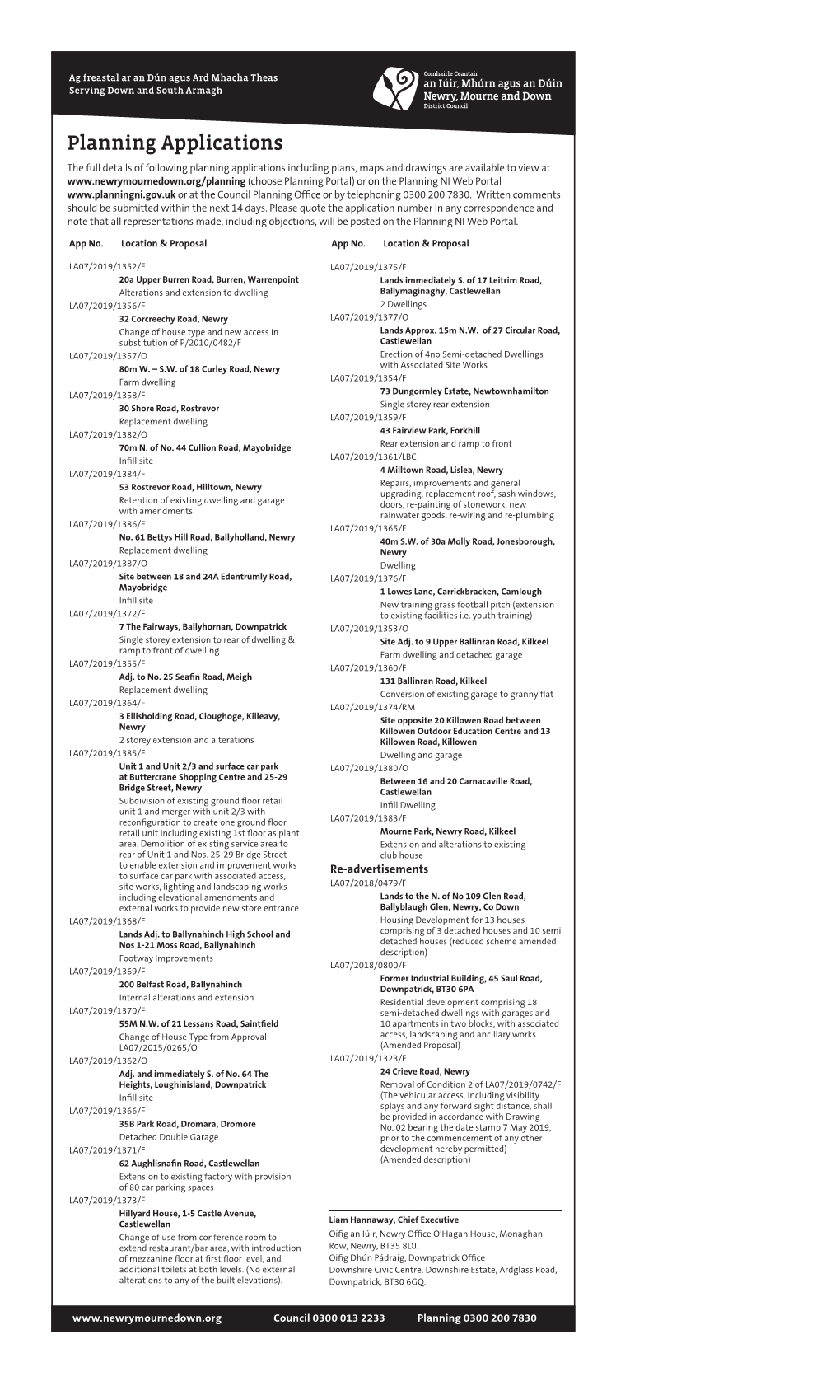 Planning Applications