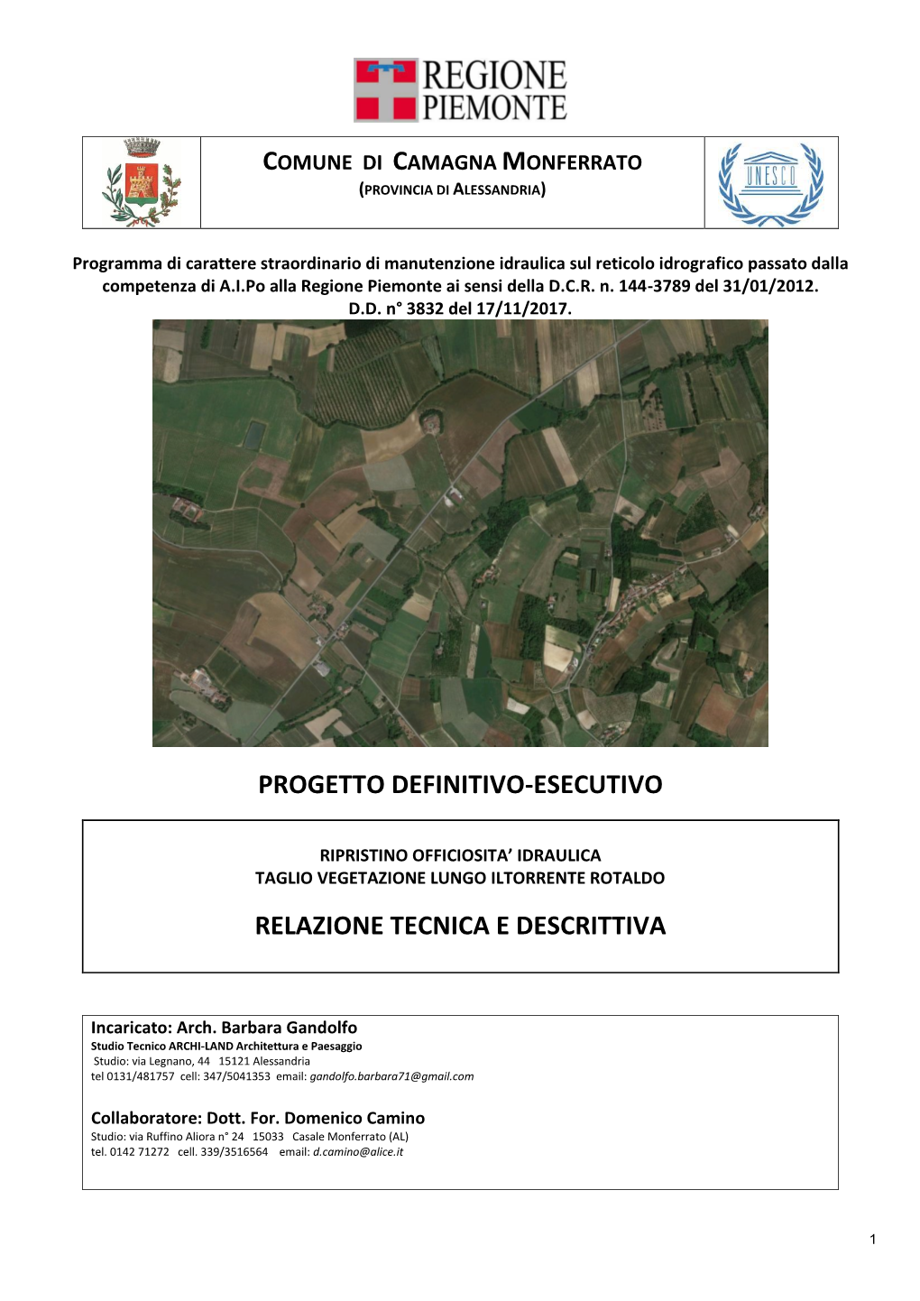 Progetto Definitivo-Esecutivo