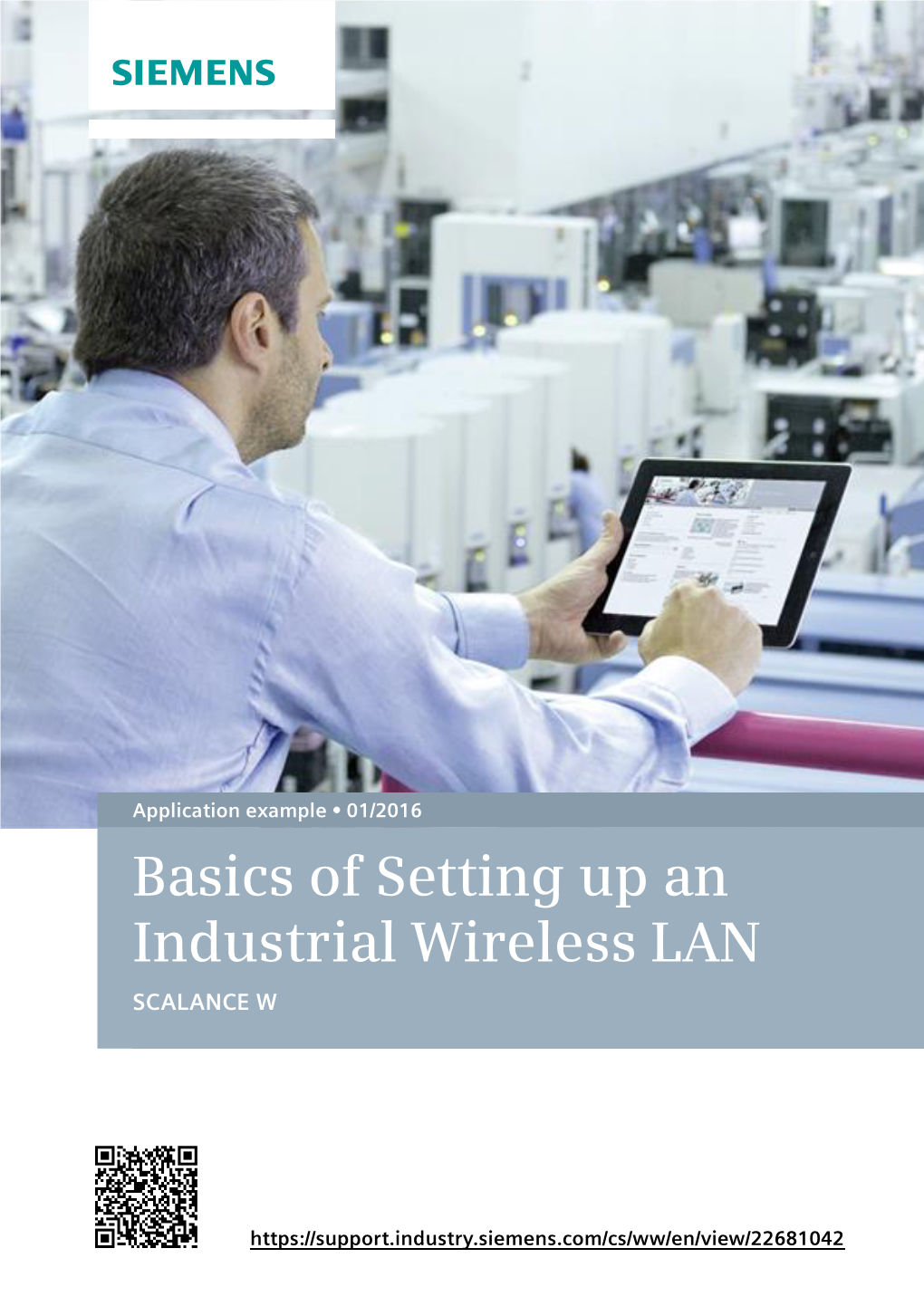 Basics of Setting up an Industrial Wireless LAN SCALANCE W