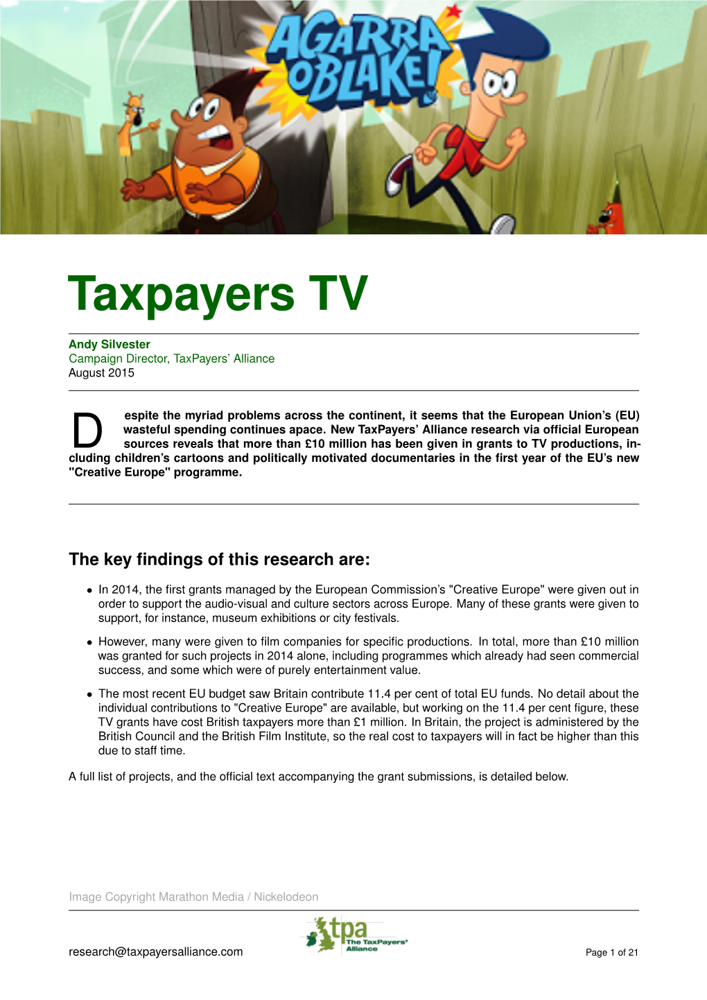 Taxpayers TV