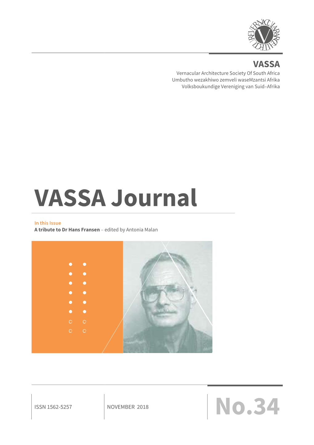 No.34 VASSA Journal