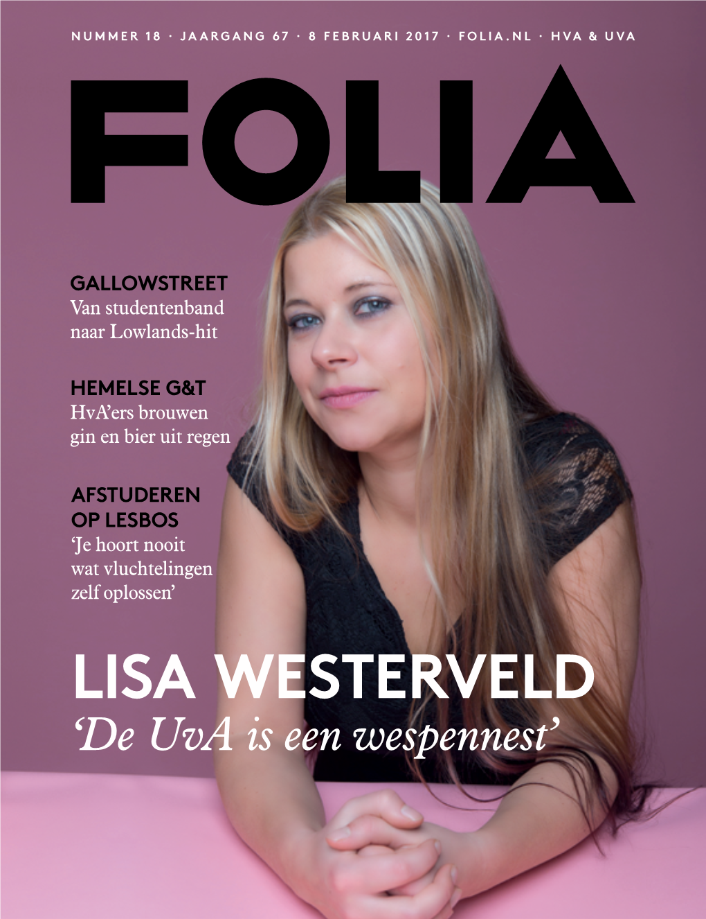 LISA WESTERVELD ‘De Uva Is Een Wespennest’ ADVERTENTIES STEM