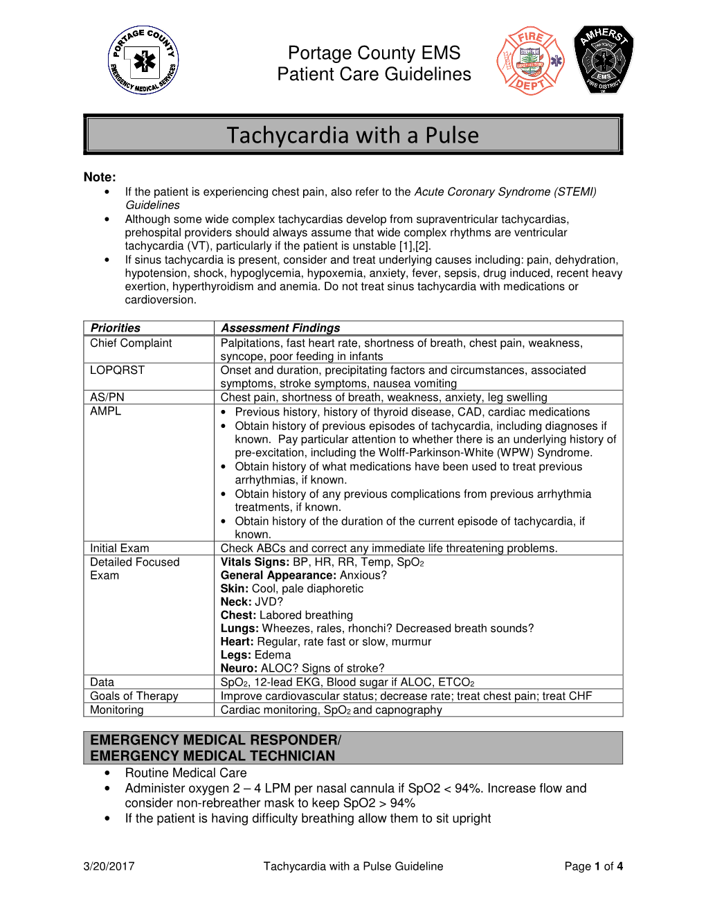 Tachycardia with a Pulse