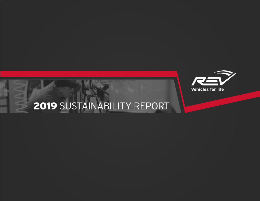 REV Group Sustainability Report