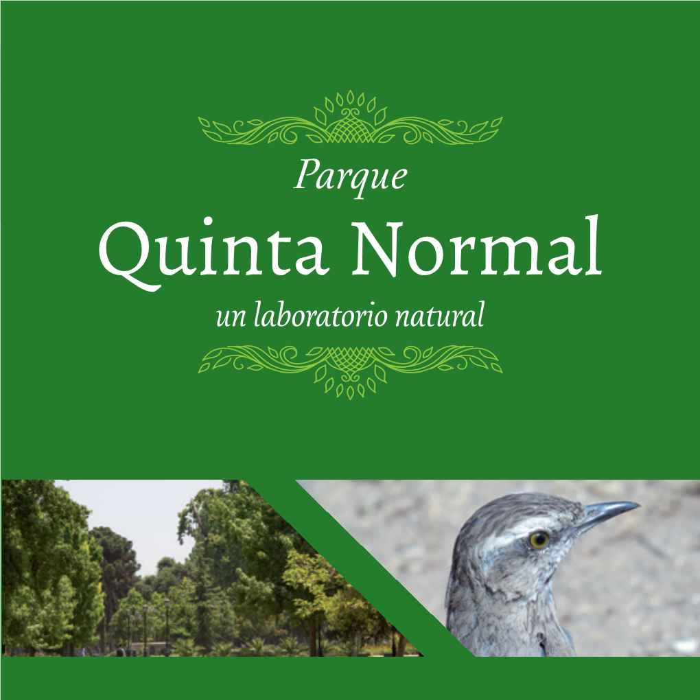 Parque Quinta Normal, Un Laboratorio Natural (PDF 8.29