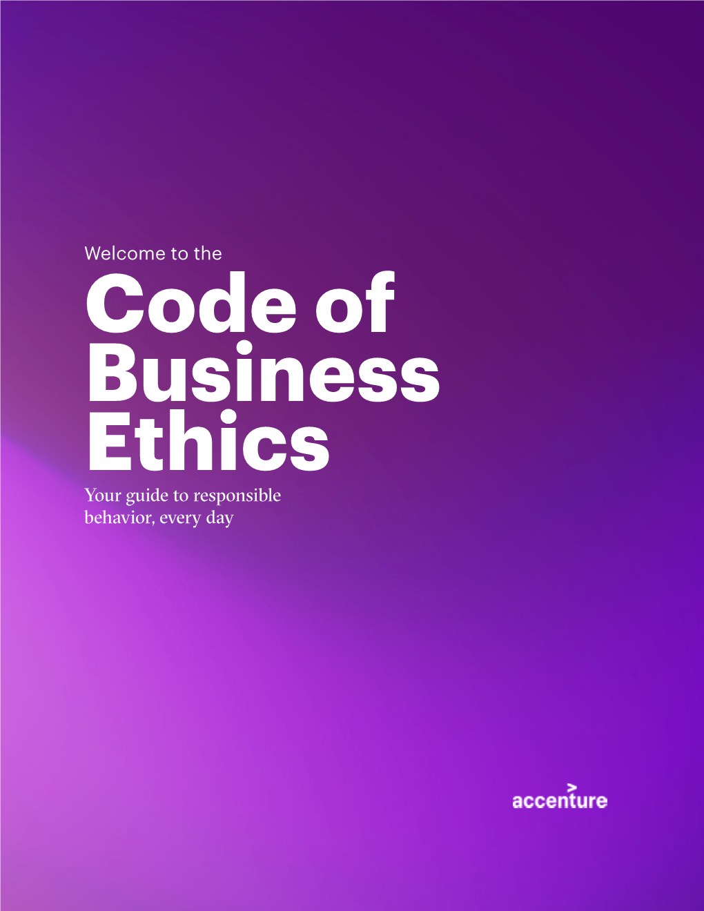 The Accenture Code of Business Ethics | Accenture