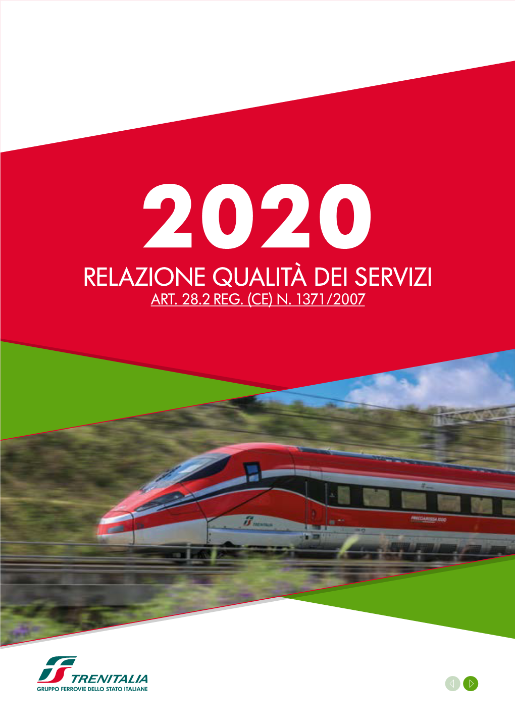 Relazione Sulla Qualità Dei Servizi 2020