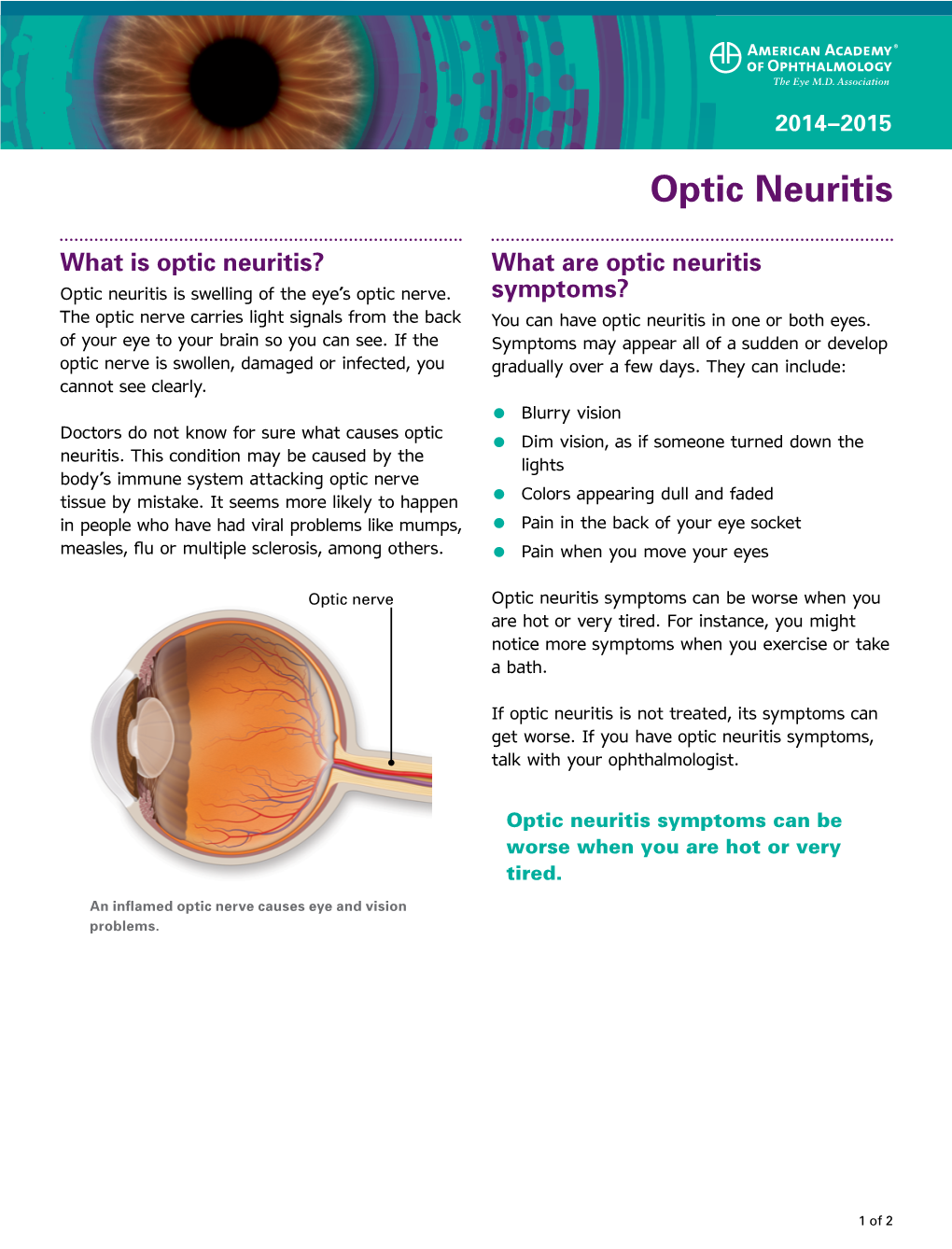 Optic Neuritis