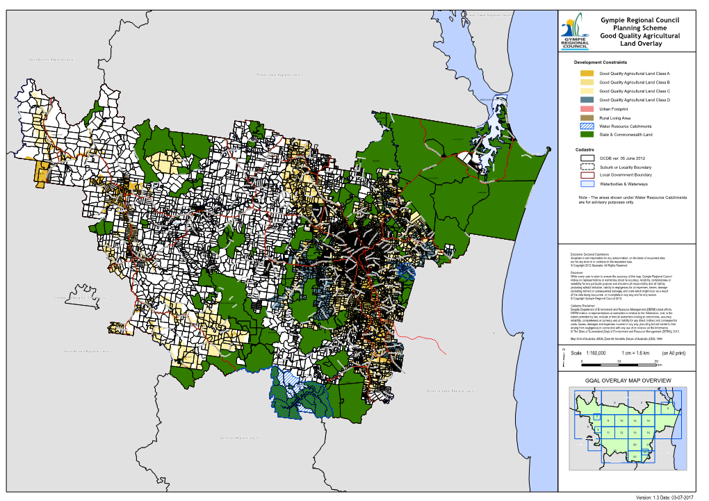Gympie Regional Council Planning Scheme Good Quality Agricultural Land Overlay