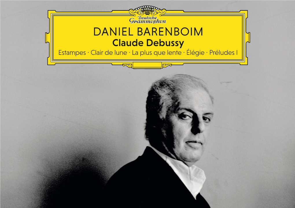 DANIEL BARENBOIM Piano