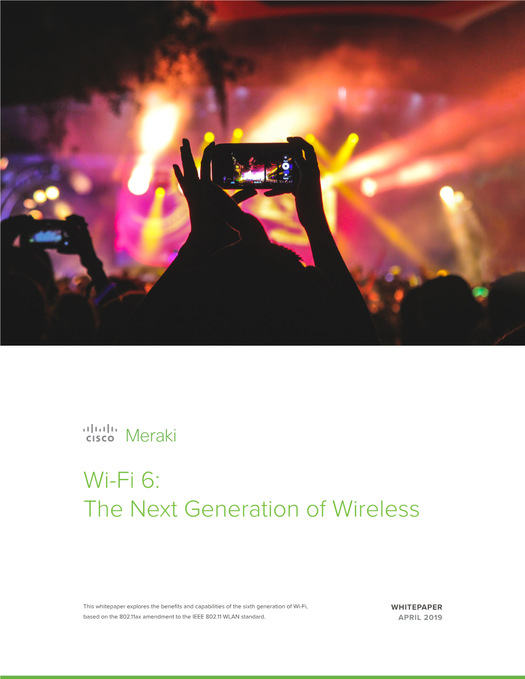 Wi-Fi 6: the Next Generation of Wireless