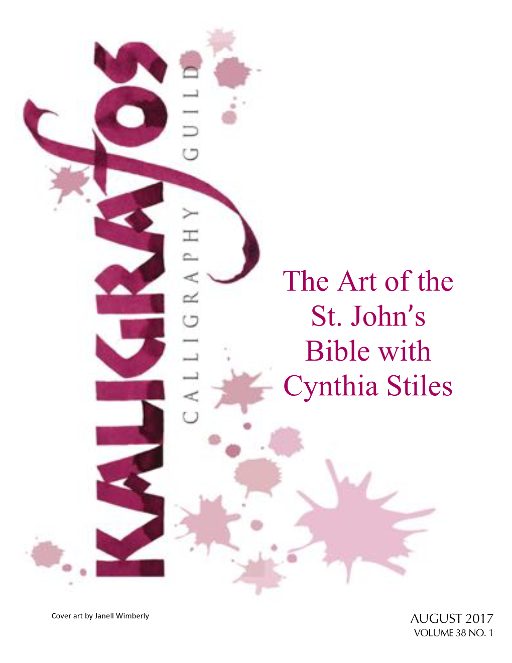 The Art of the St. Johnss Bible with Cynthia Stiles