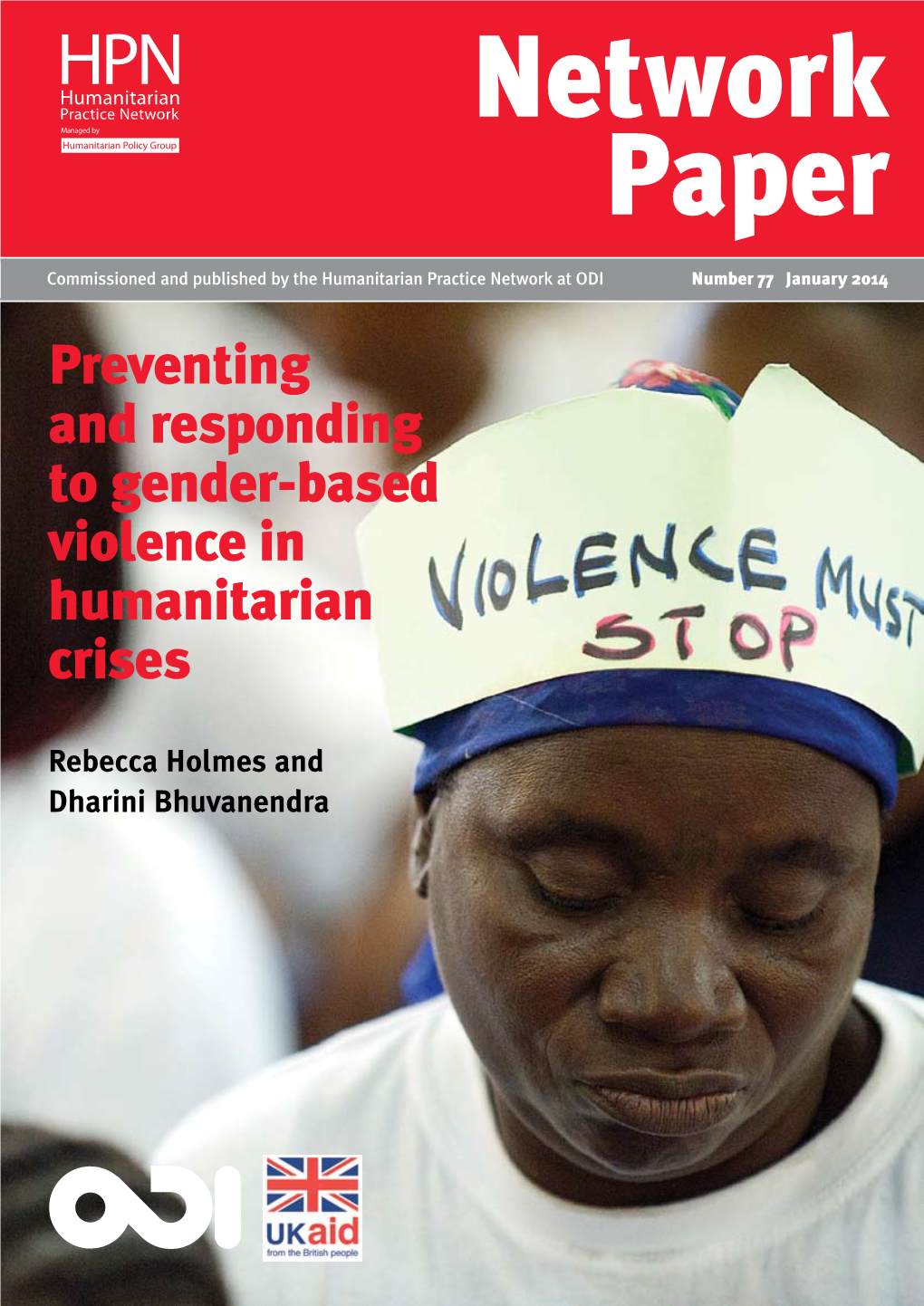 Preventing and Responding to Gender-Based Violence in Humanitarian Crises