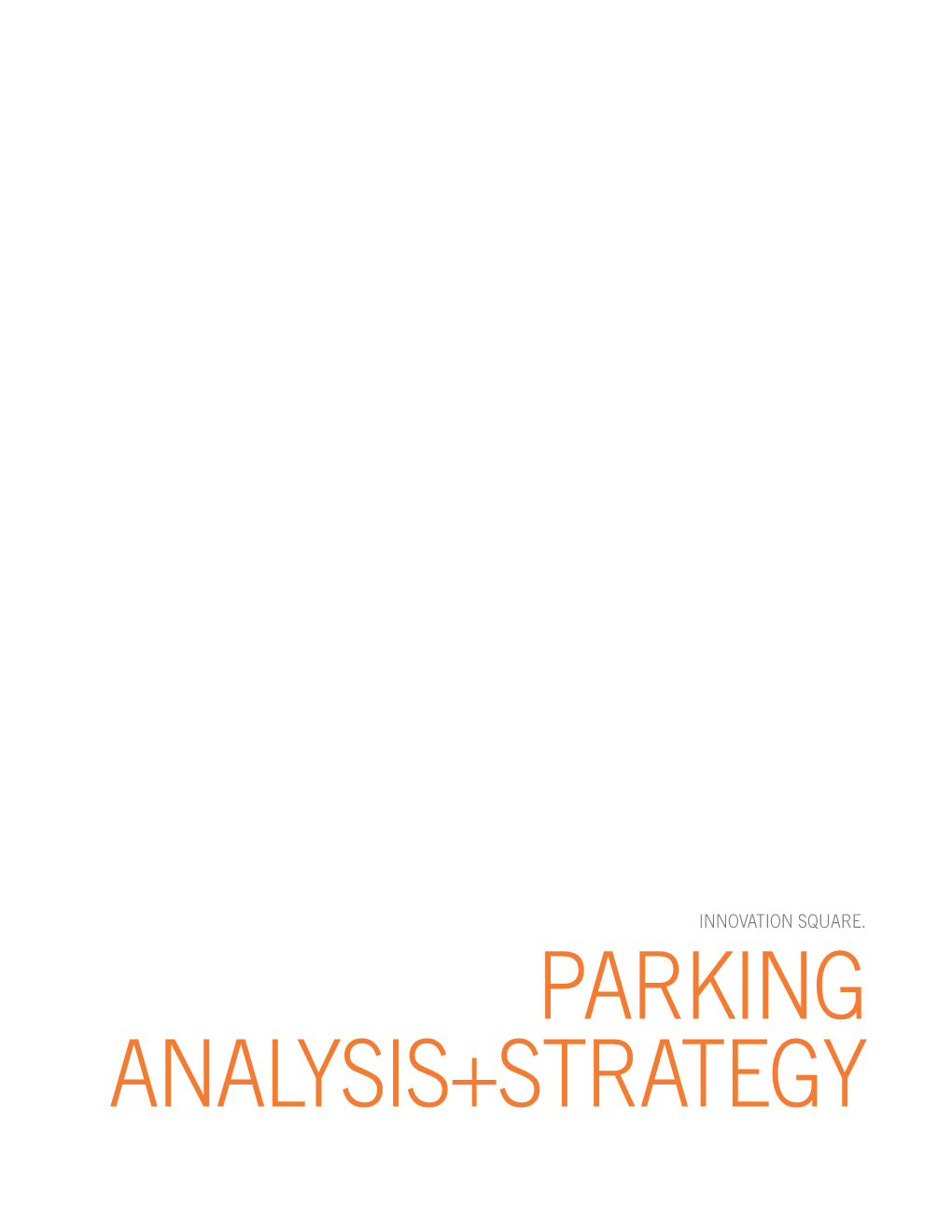 Analysis+Strategy Parking