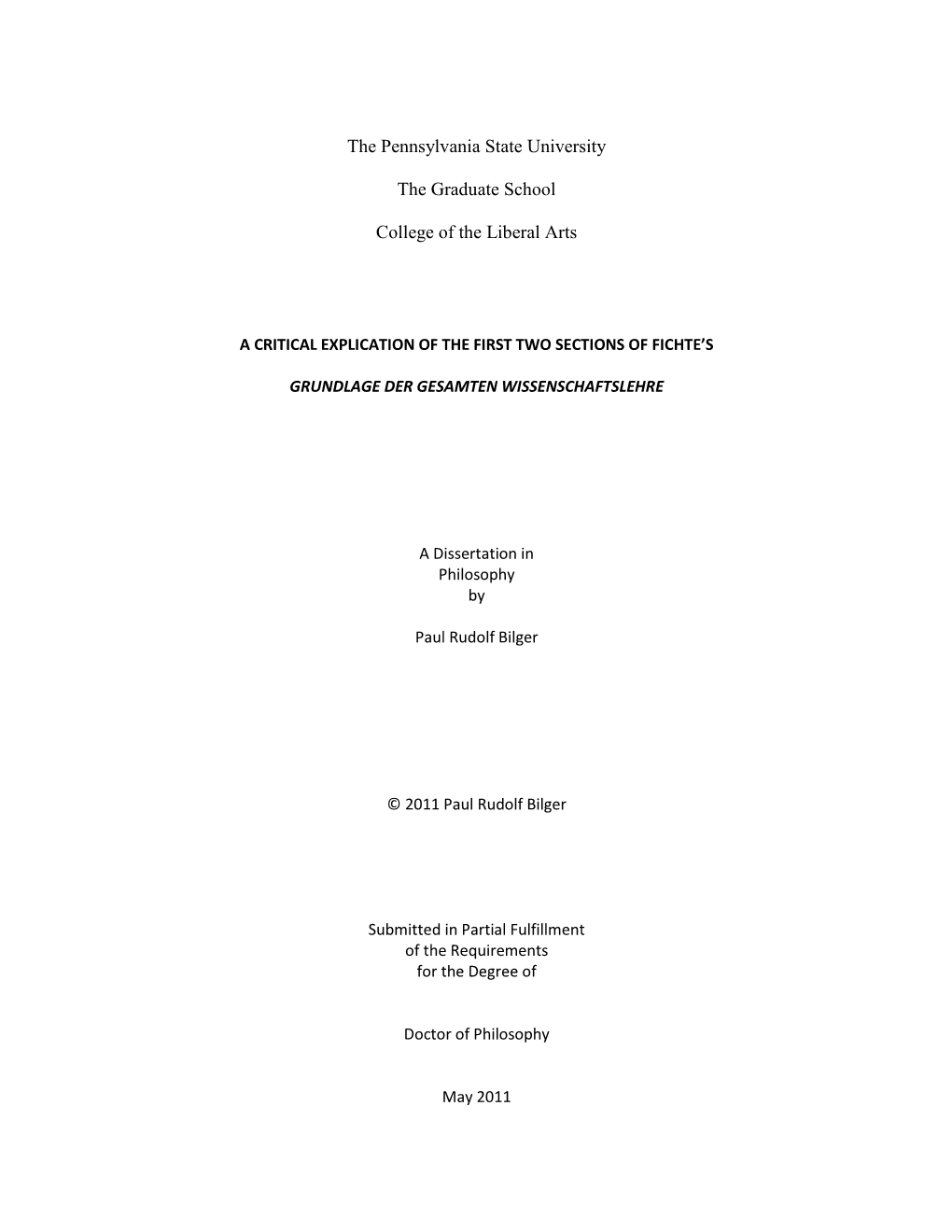 Open Bilgerdissertation.Pdf