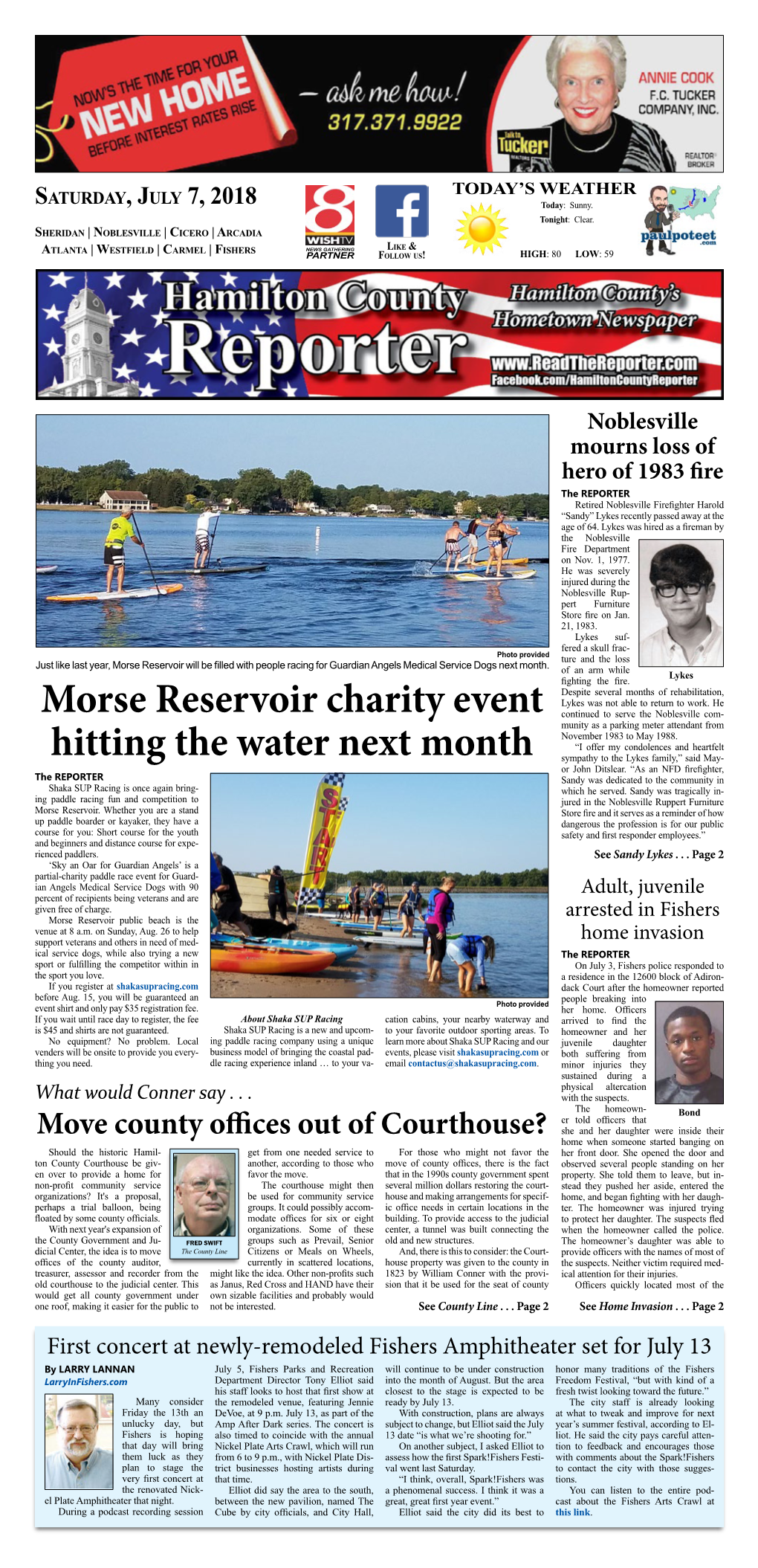 Morse Reservoir Charity Event Hitting the Water Next Month