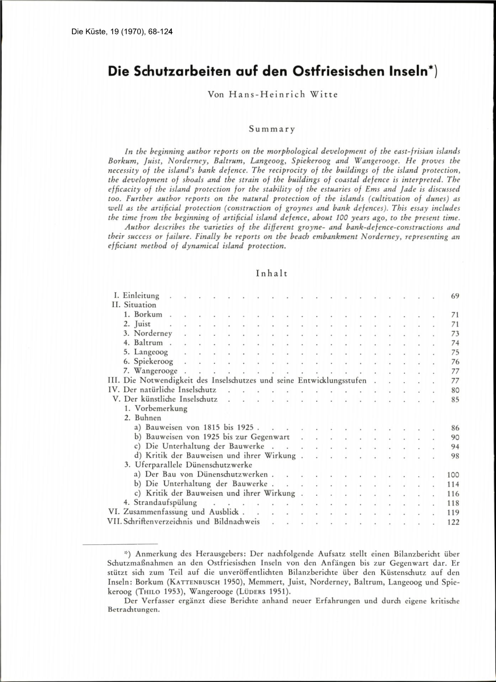 Die Küste, 19 (1970), 68-1244