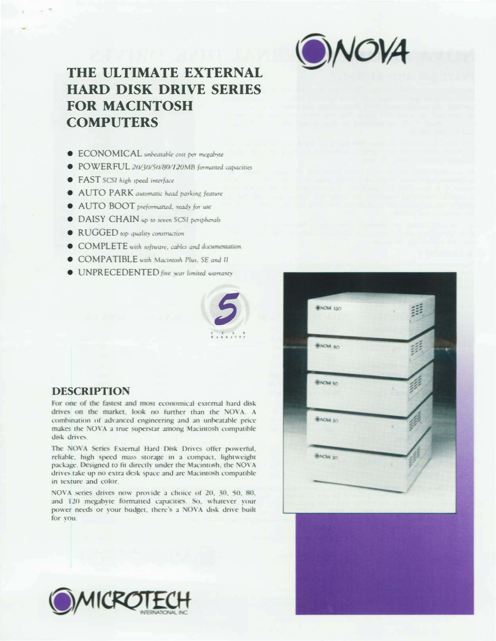 The Ultimate External Hard Disk Drive Series for Maci Tosh Computers