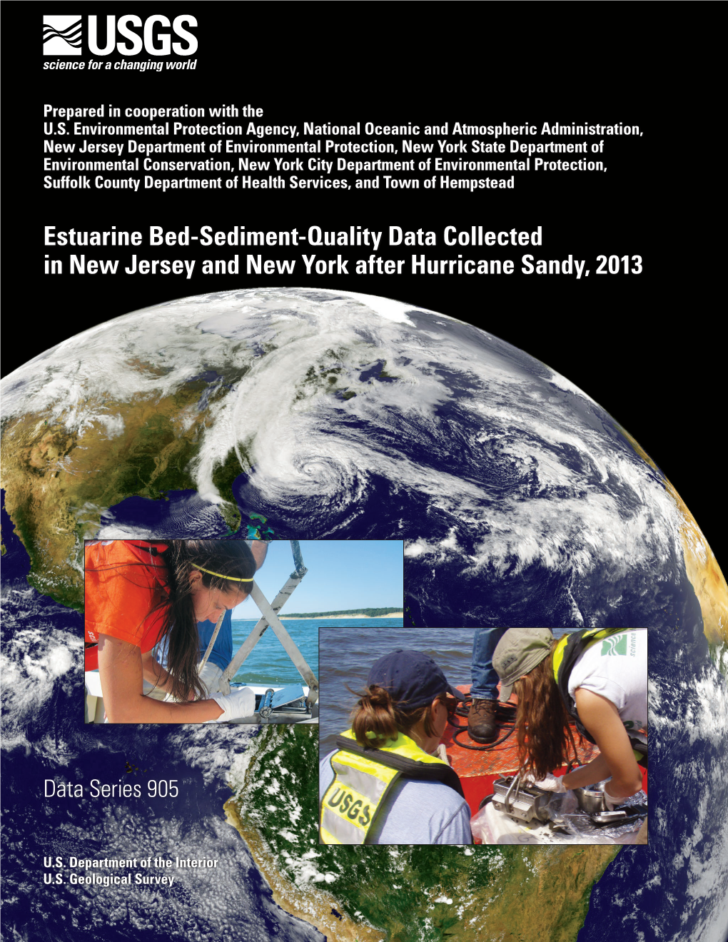 Estuarine Bed-Sediment-Quality Data Collected in New Jersey and New York After Hurricane Sandy, 2013