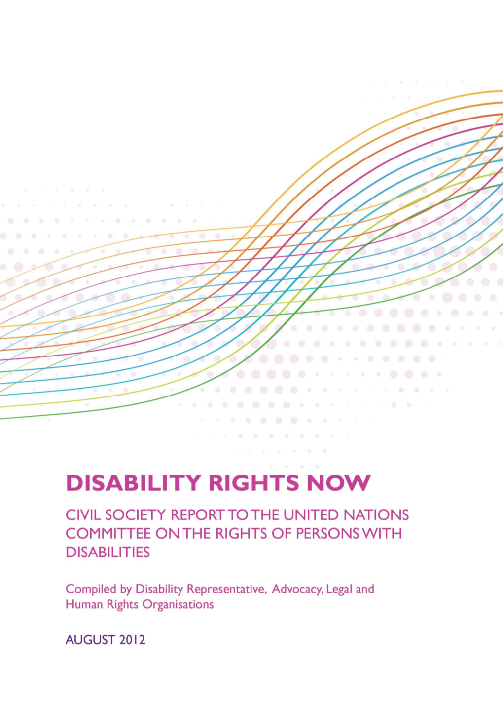 CRPD Civil Society Report on Australia Table of Contents