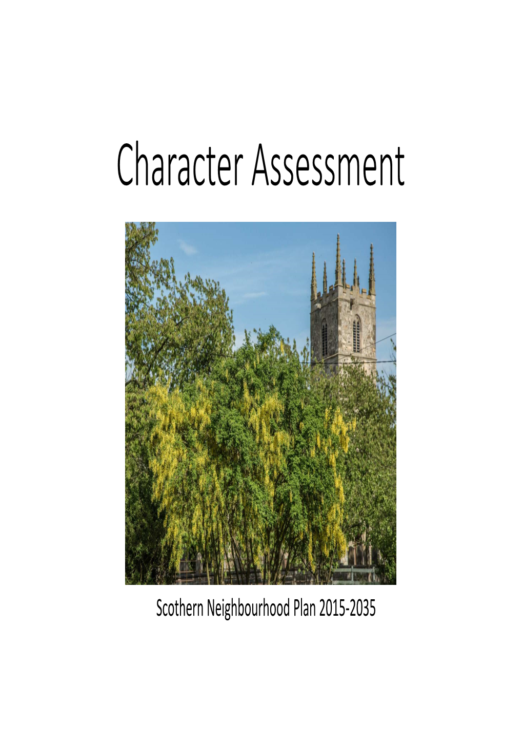 Character Assessment