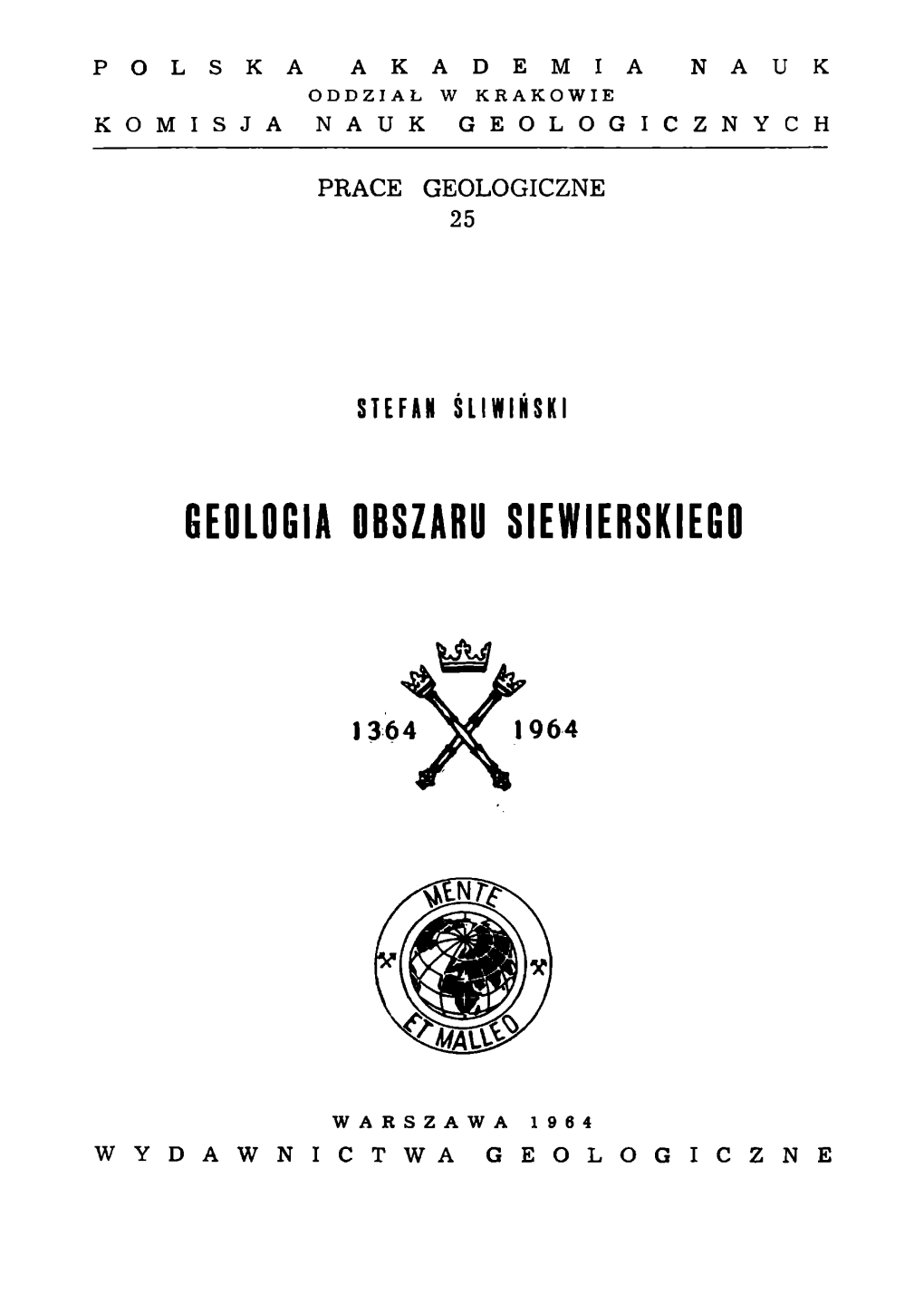 Geologia Obszaru Siewierskiego Co