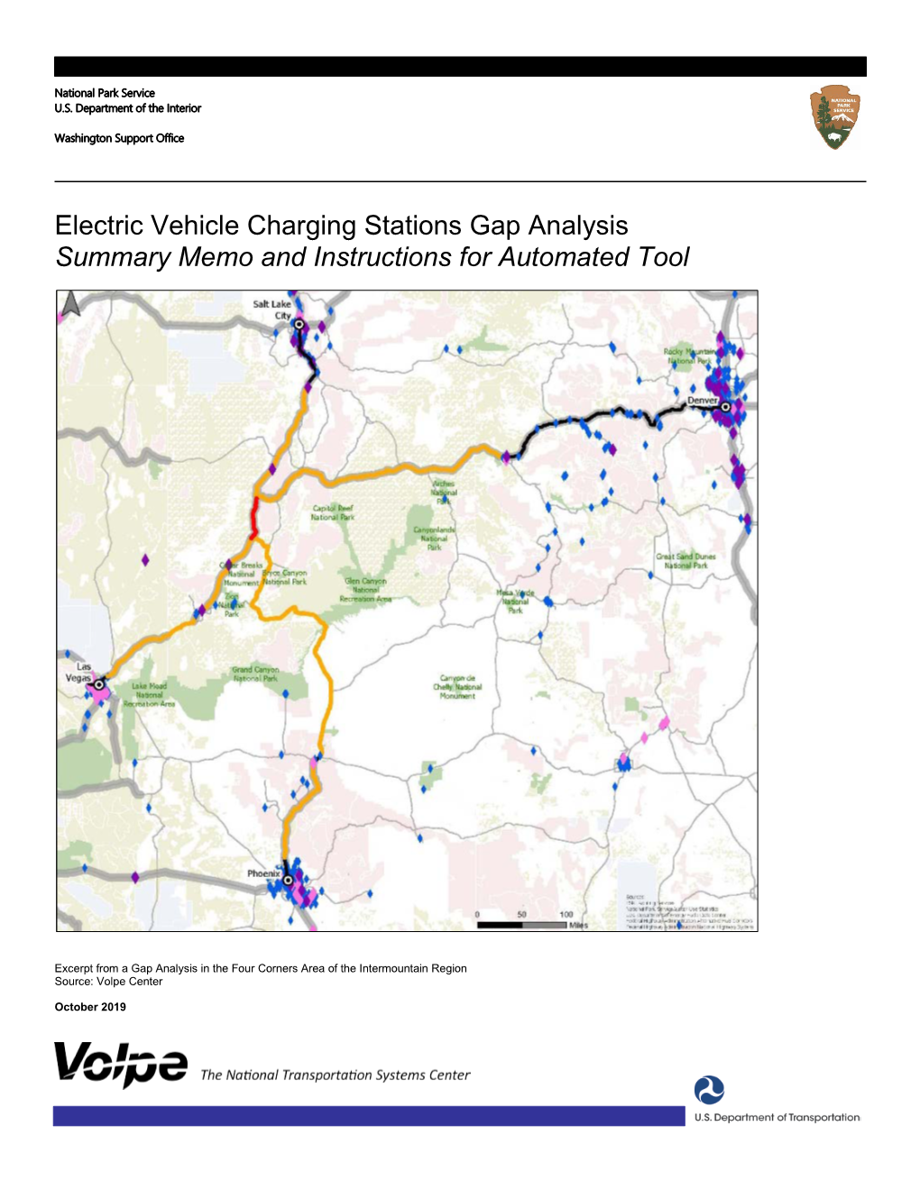 Electric Vehicle Charging Stations Gap Analysis Summary Memo and Instructions for Automated Tool