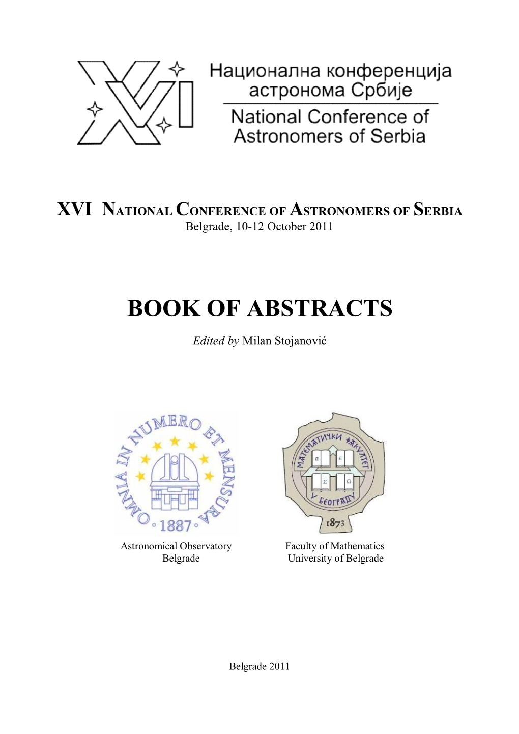 Book of Abstracts