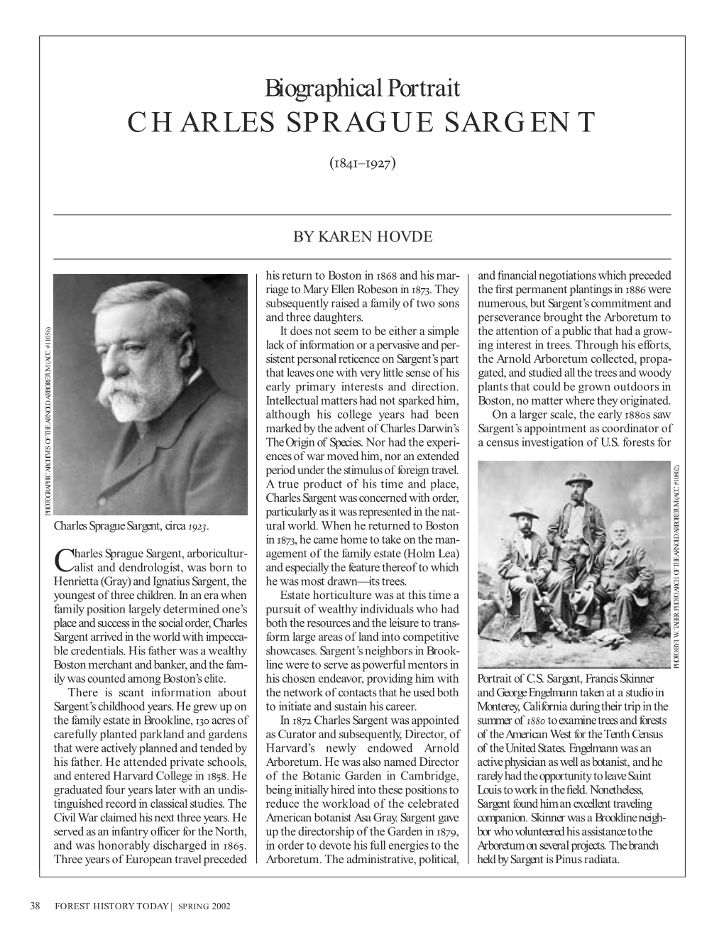 Charles Sprague Sargent