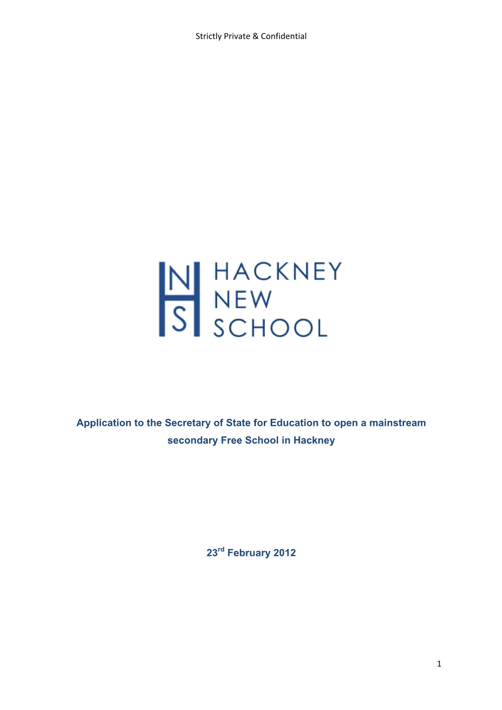 Hackney New School