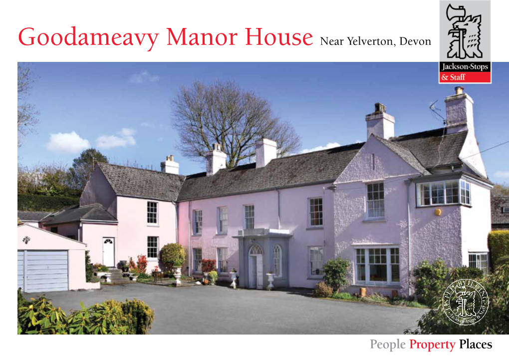 Goodameavy Manor House Near Yelverton, Devon