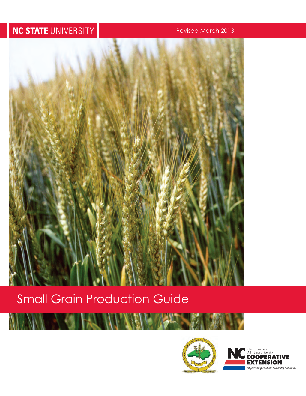AG-580 Small Grain Production Guide
