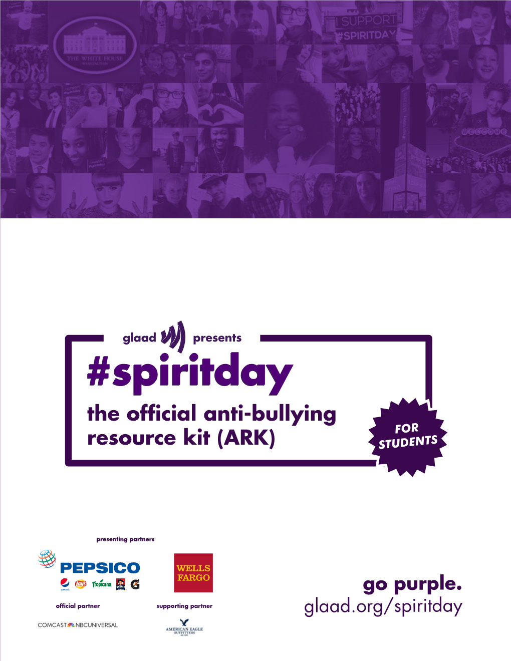 Spiritday#Spiritday the Official Anti-Bullying for Resource Kit (ARK) STUDENTS