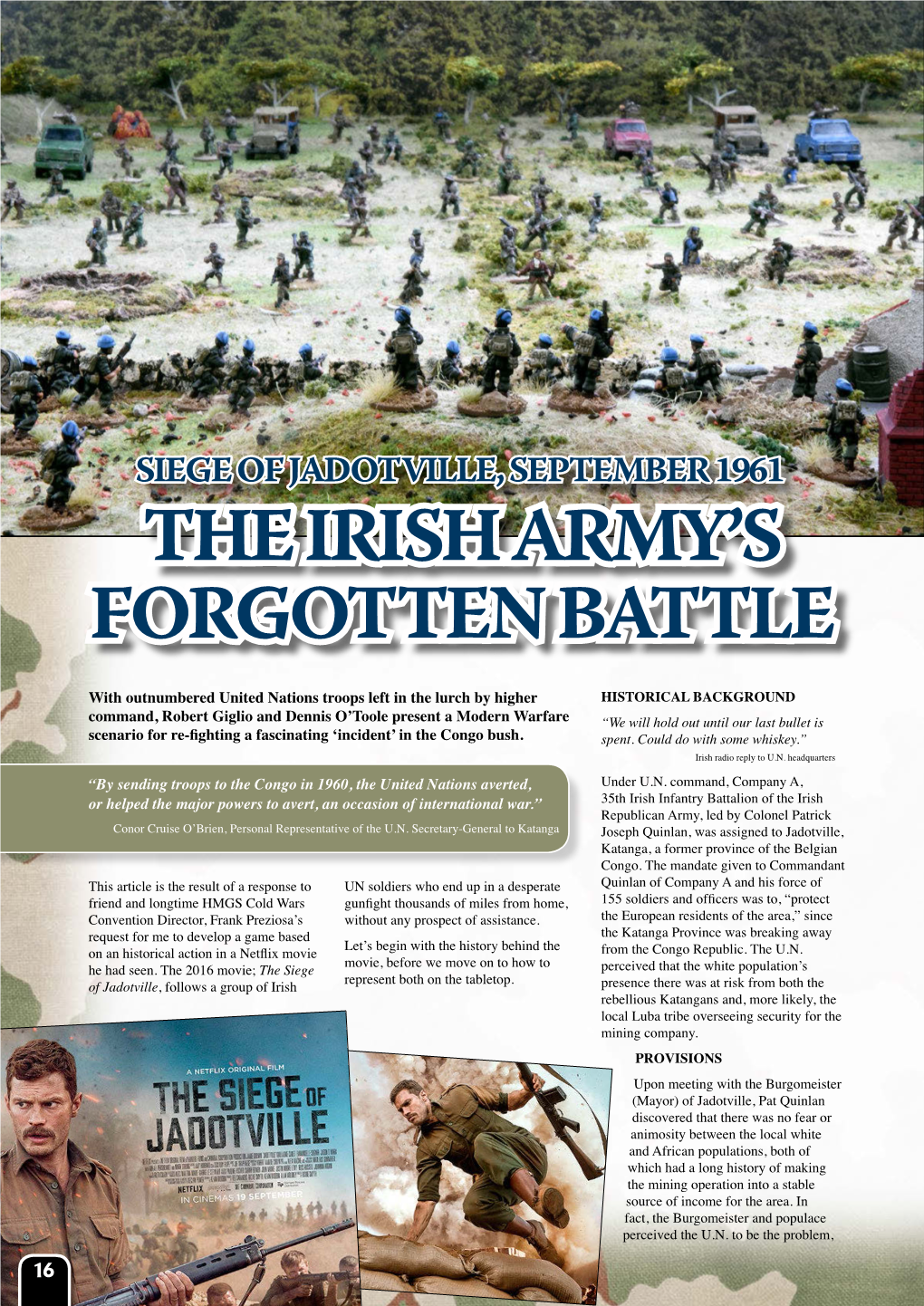 The Irish Army's Forgotten Battle
