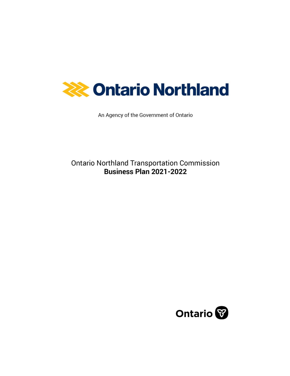 ONTC Business Plan FY2021-2022