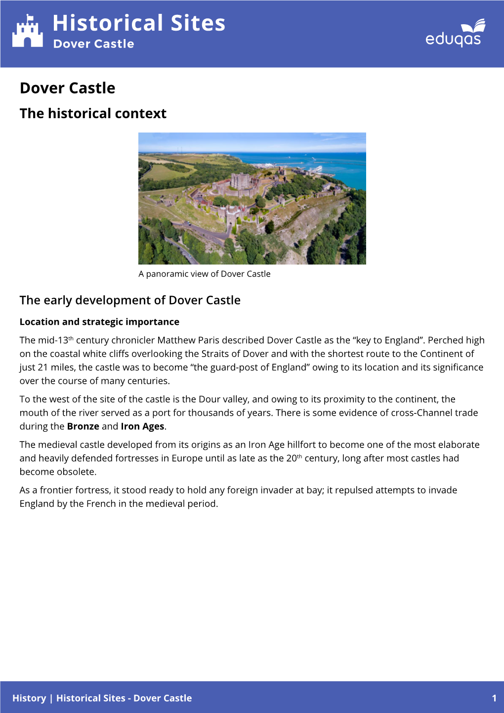 Historic-Site-Dover-Castle.Pdf