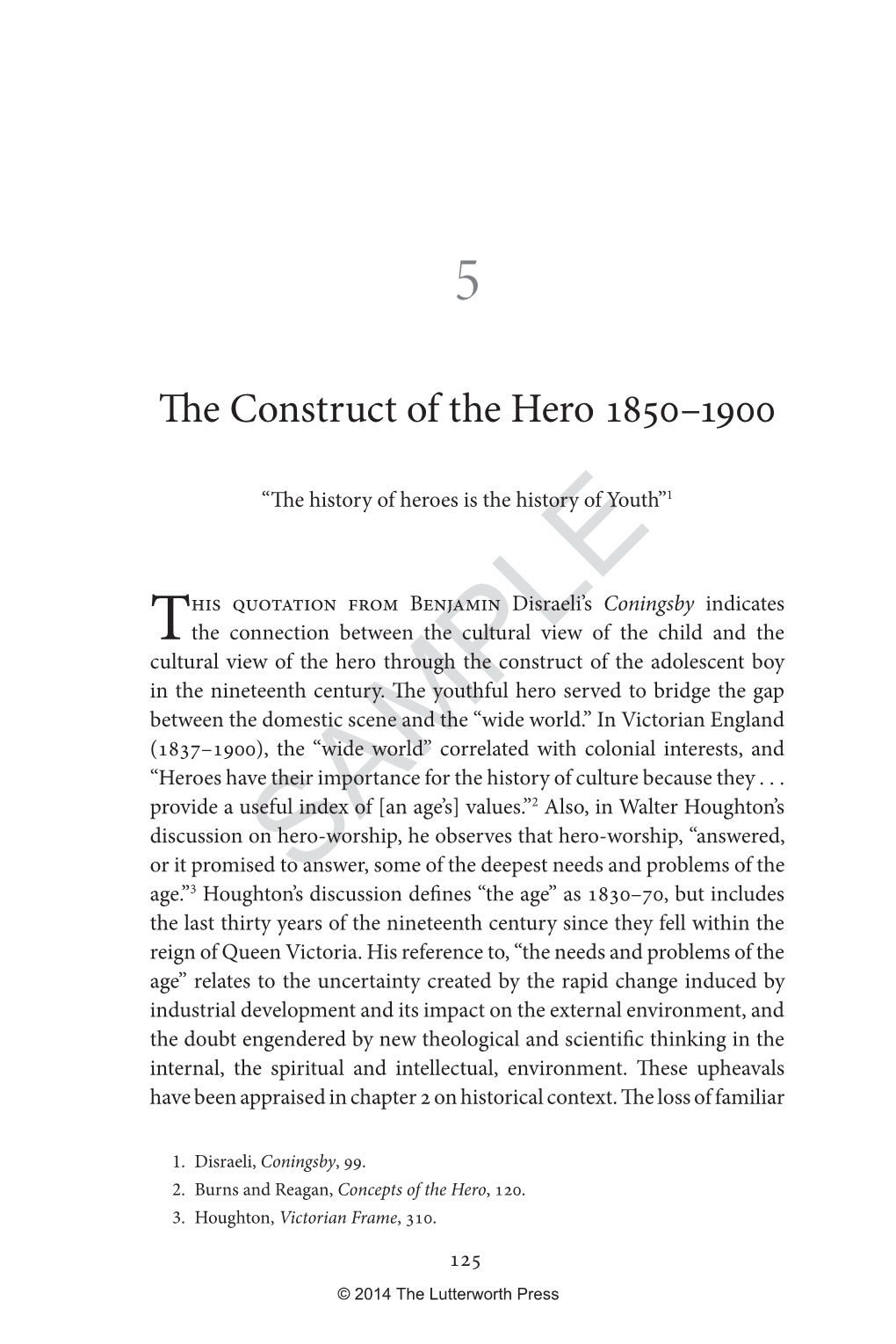 Extract from Chapter 5: the Construct of the Hero 1850–1900