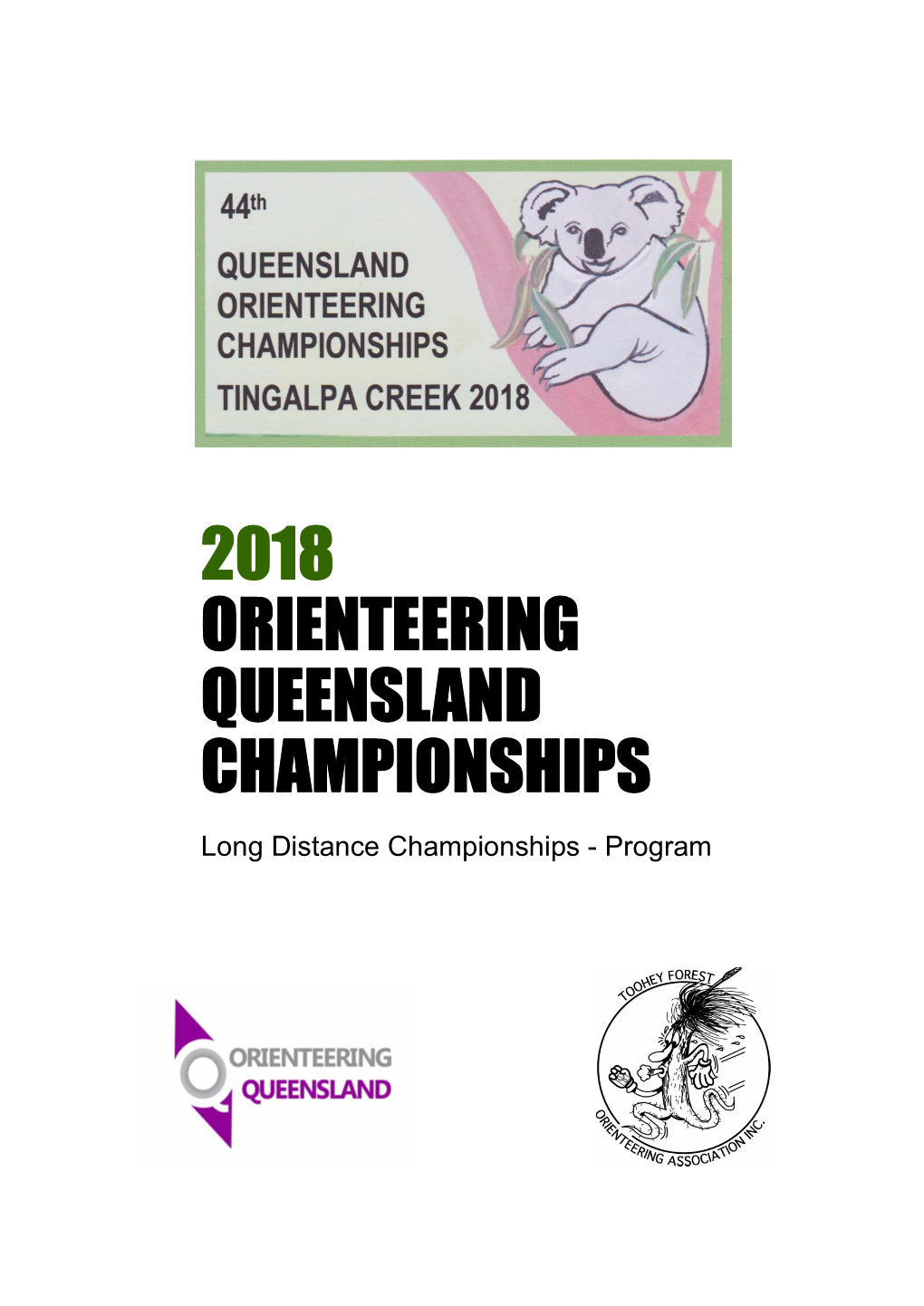 2018 Orienteering Queensland Championships