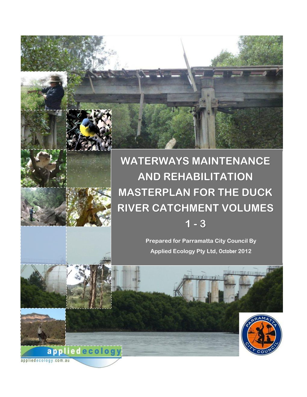 Waterways Maintenance and Rehabilitation Masterplan for the Duck River Catchment Volumes 1 - 3