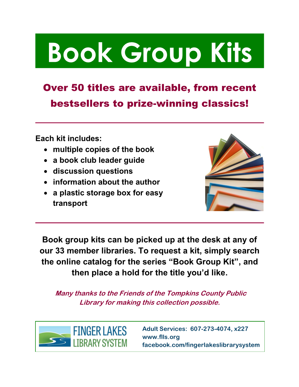 Book Group Kits