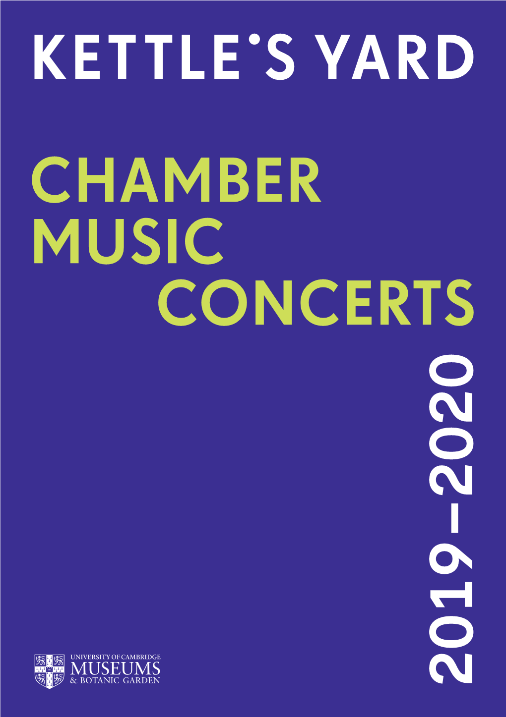 Chamber Music Concerts 2019 – 2020