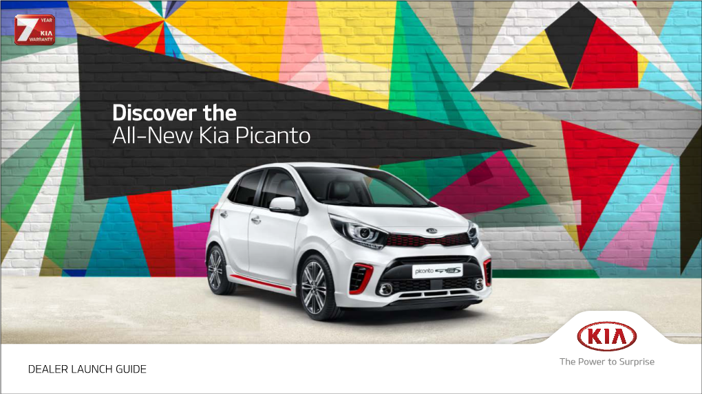 Discover the All-New Kia Picanto