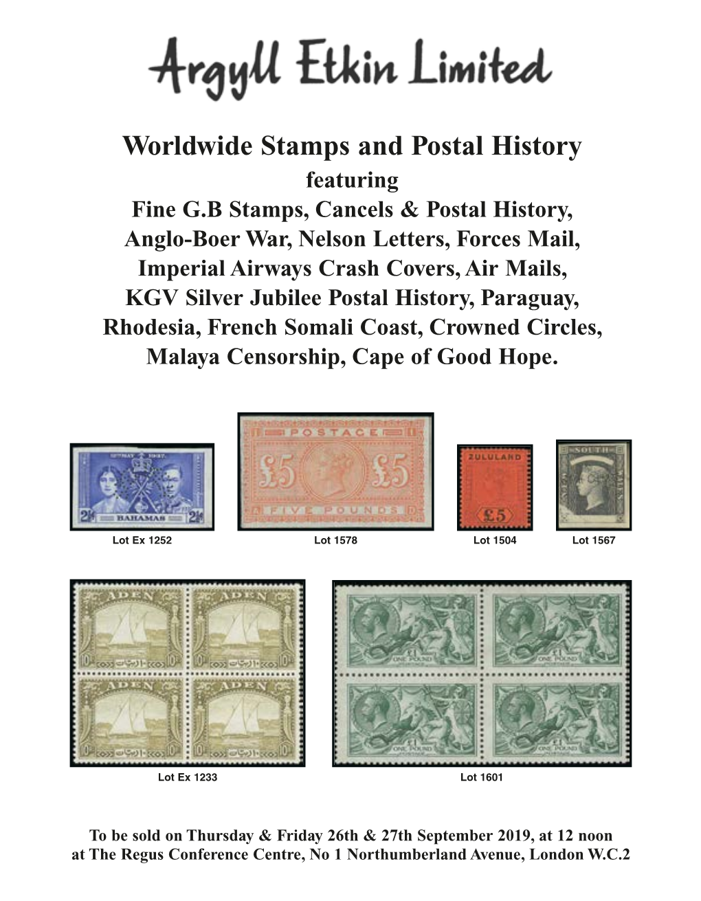 Gb County Postal History