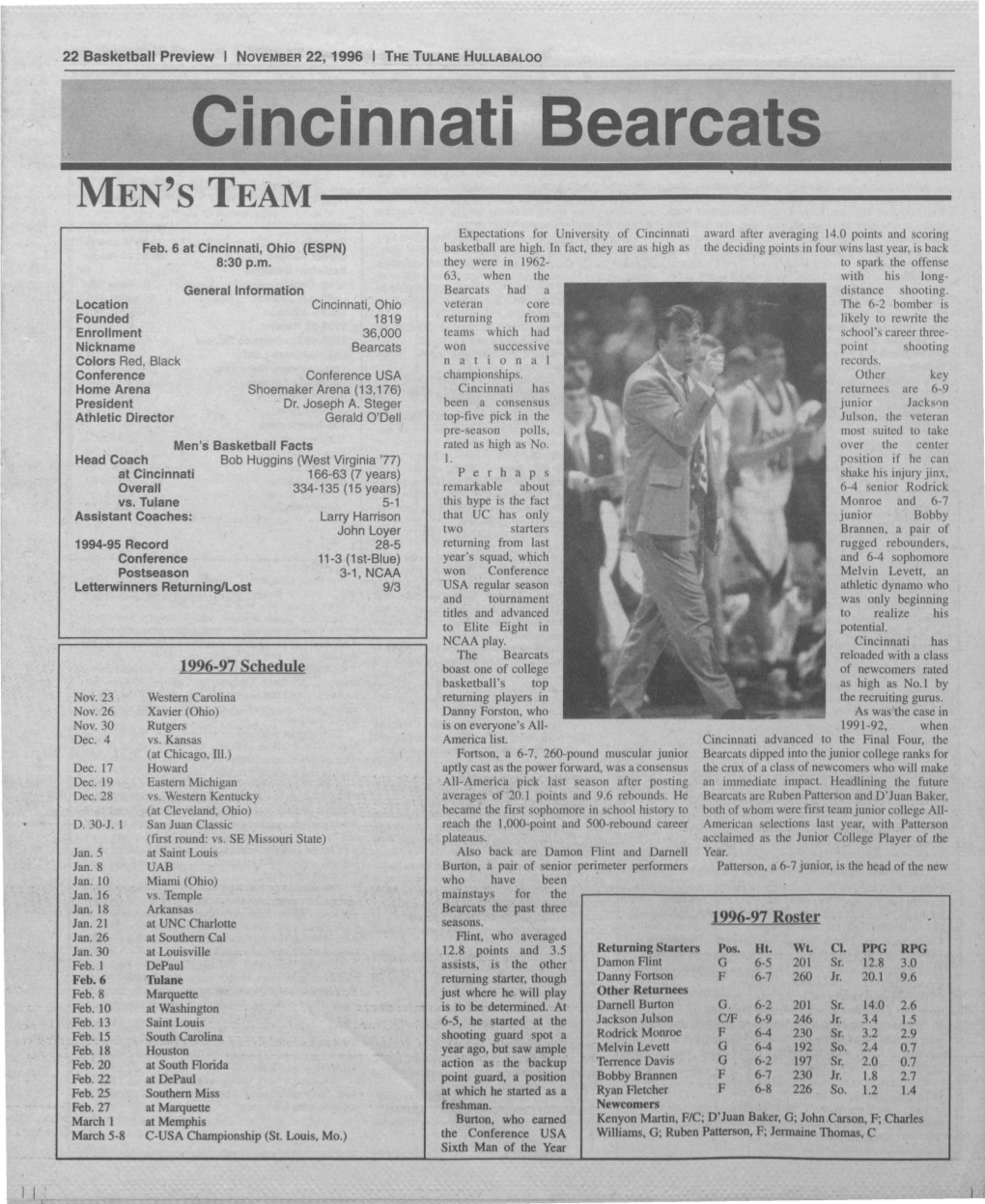 Cincinnati Bearcats MEN's TEAM