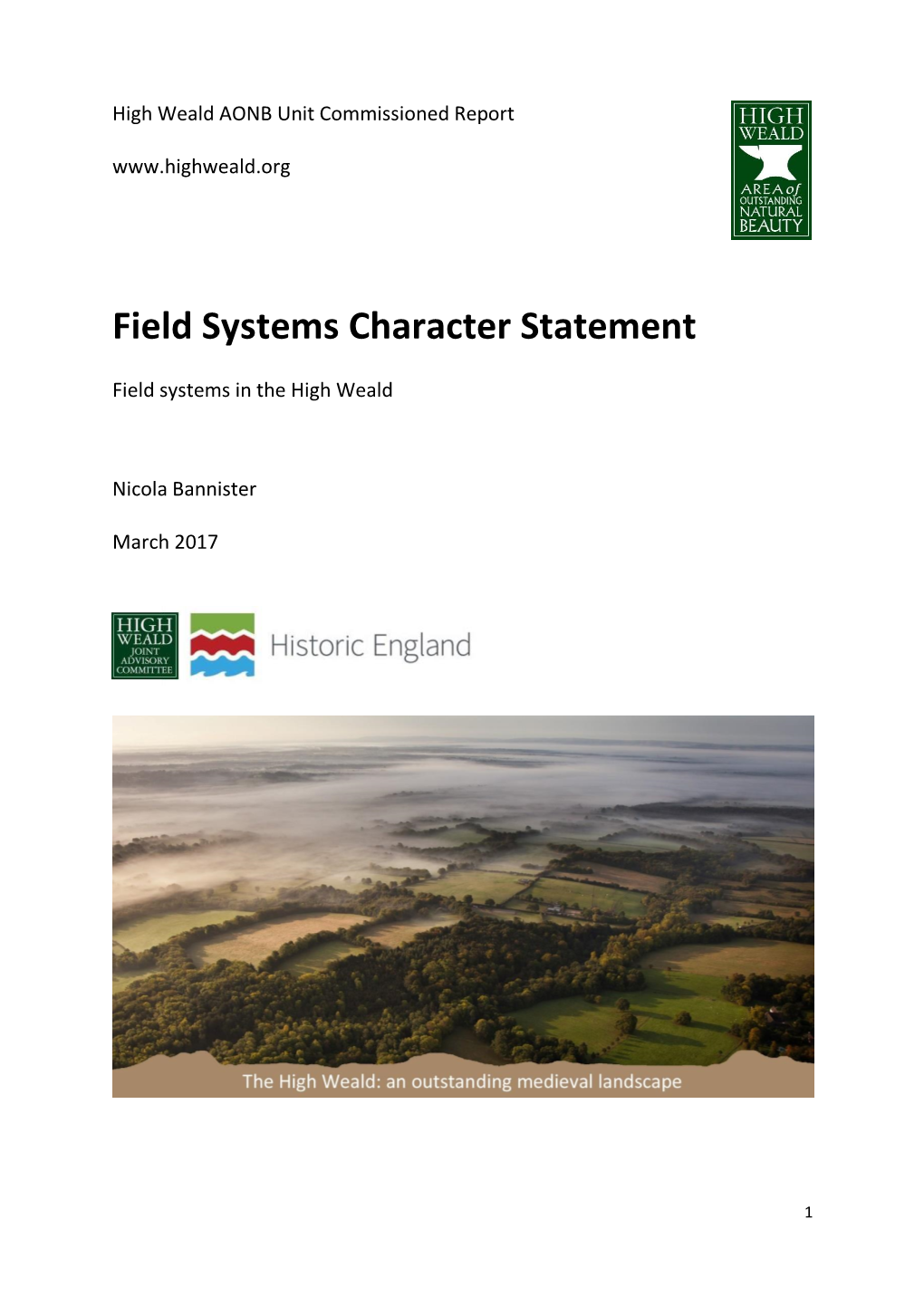 Field Systems Character Statement